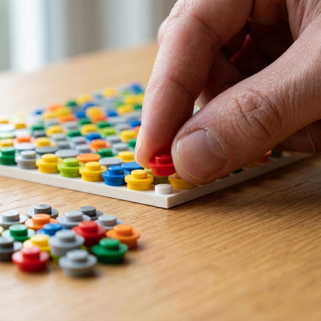 1×1 Classic Round Studs - 25-Piece Color Packs