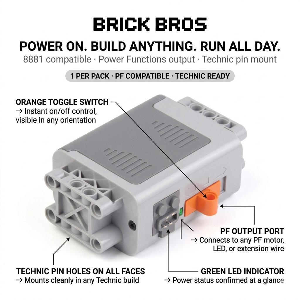 Power Functions Battery Box