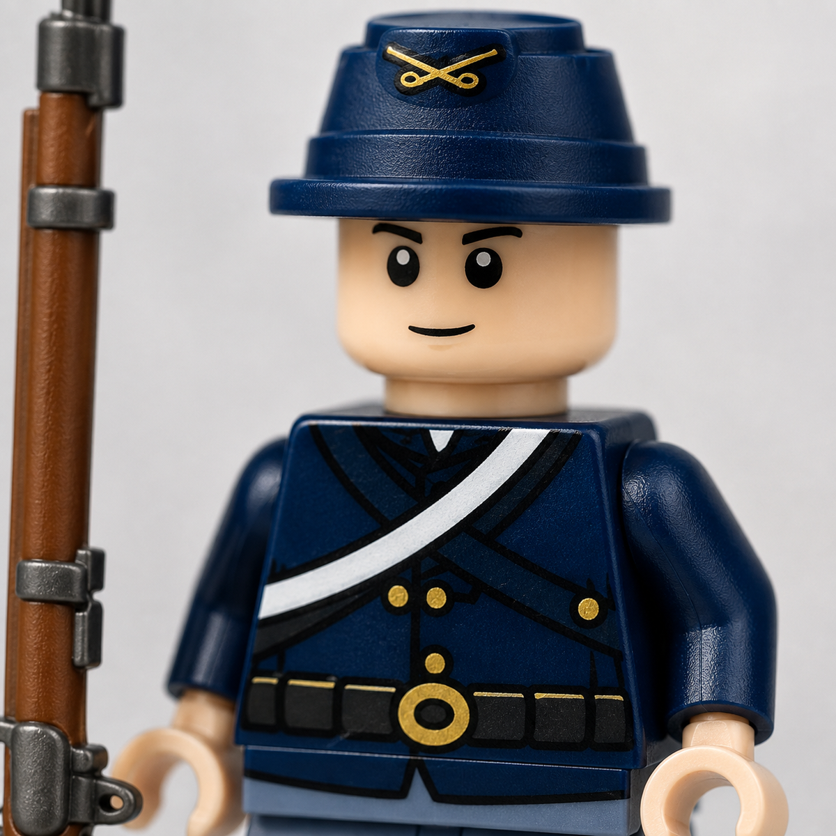 N417 Blue Union Rifleman detail view