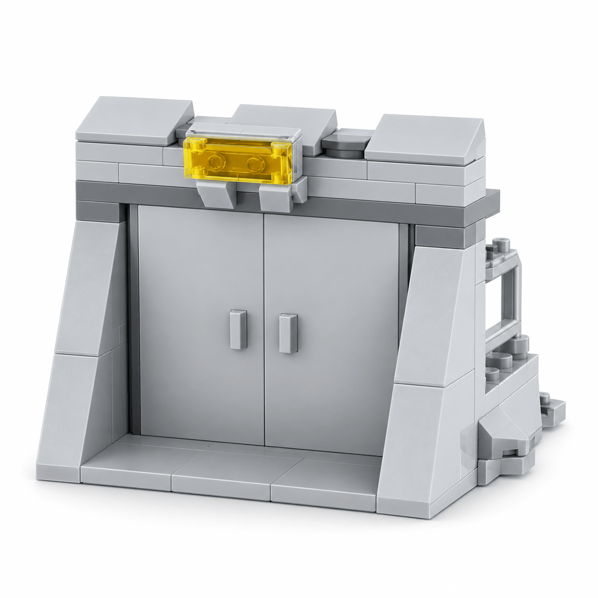 Sci-Fi Fortress Walls, Towers & Cannon Build Kits - Brick BrosMOC