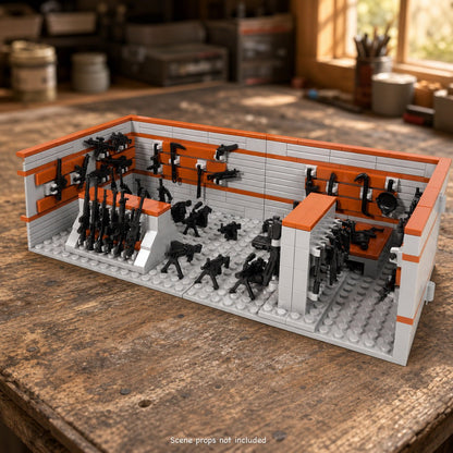 Military Base Buildings & Repair Depot Build Kits - Brick BrosMOC