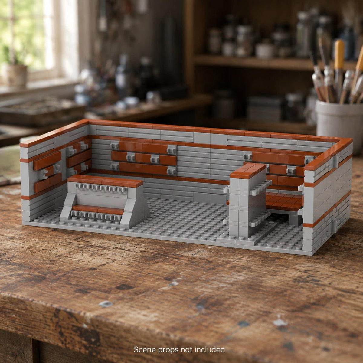 Military Base Buildings & Repair Depot Build Kits - Brick BrosMOC