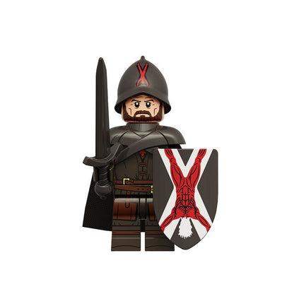 XP554 medieval fantasy warrior minifigure supplier reference