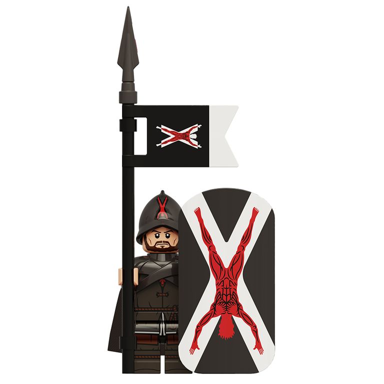 XP556 medieval fantasy warrior minifigure supplier reference