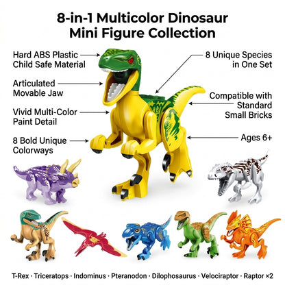 Small Dinosaur Figure Set Collection