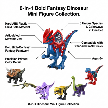 Small Dinosaur Figure Set Collection II