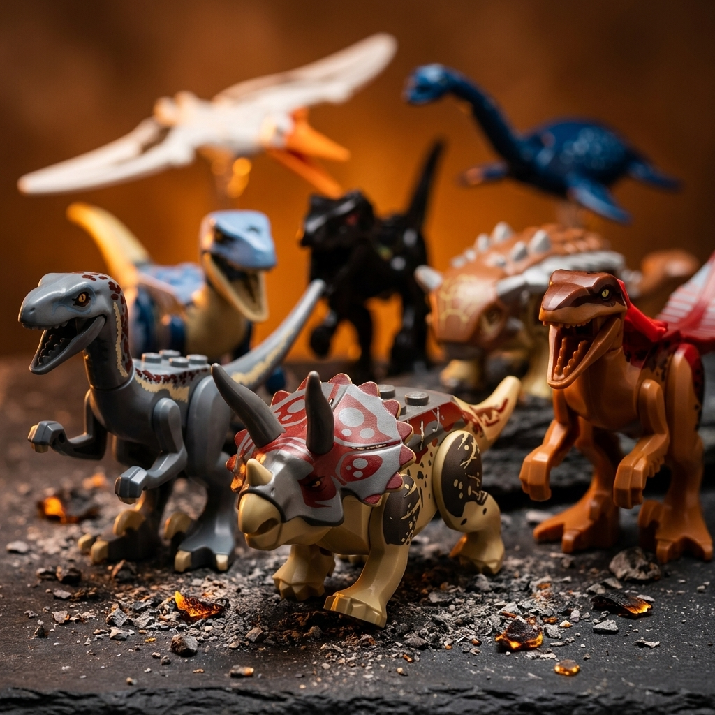 Small Dinosaur Figure Set Collection IV