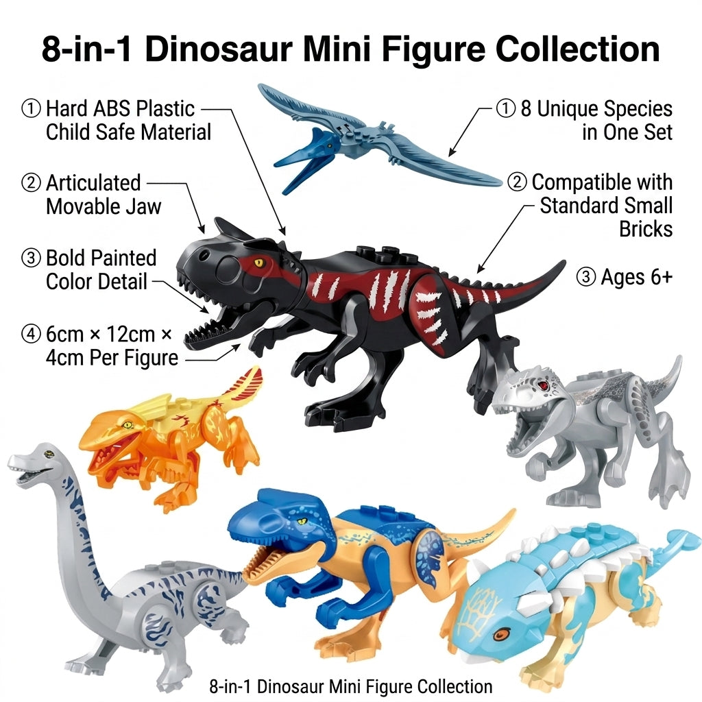 Small Dinosaur Figure Set Collection IV