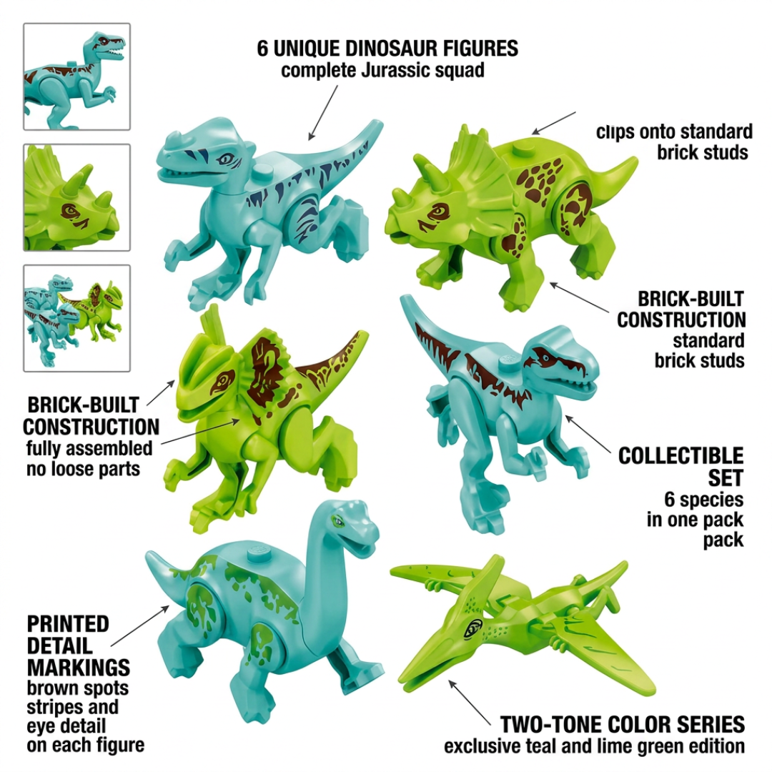 Small Dinosaur Figure Set Collection IV