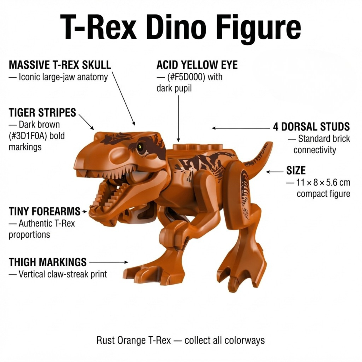 Single Dinosaur Figure Collection III