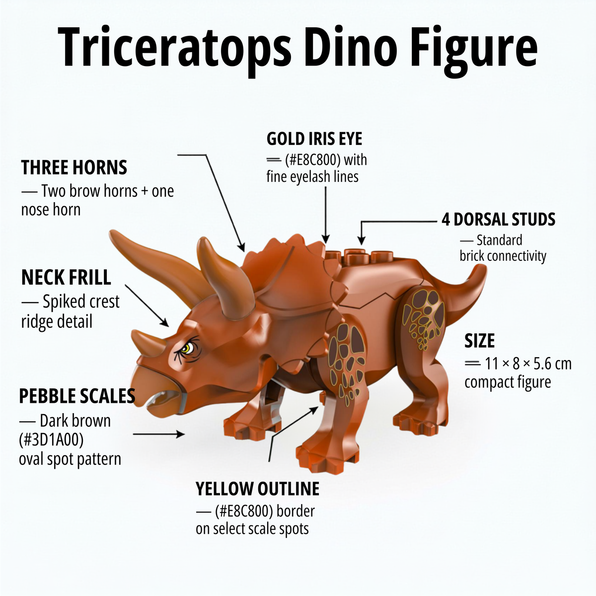 Single Dinosaur Figure Collection III