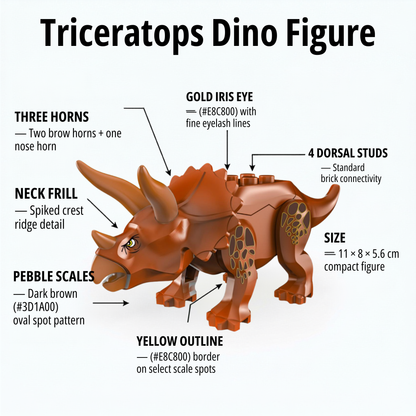 Single Dinosaur Figure Collection III
