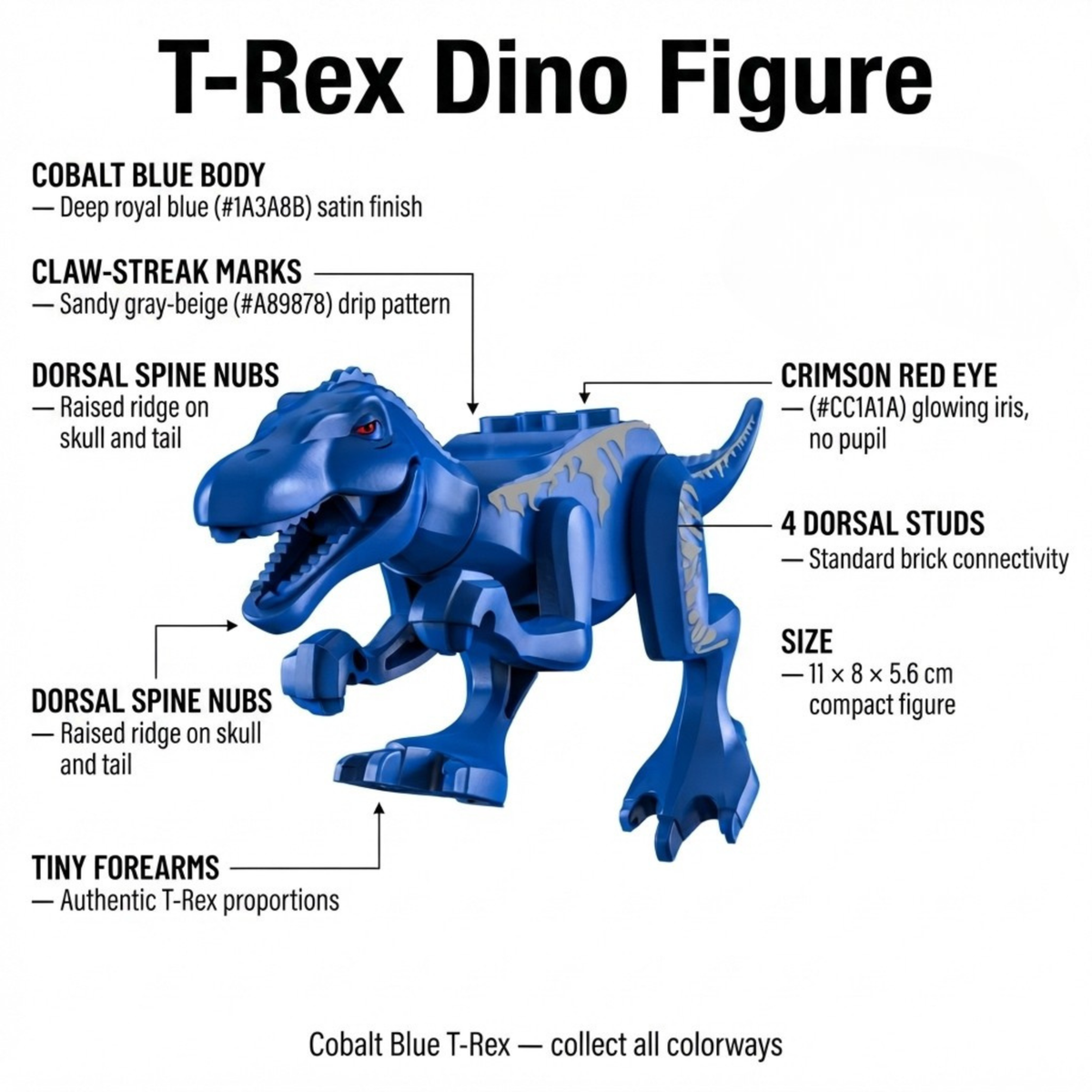 Single Dinosaur Figure Collection IV