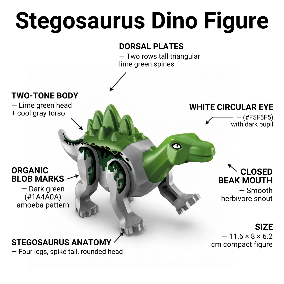Single Dinosaur Figure Collection V