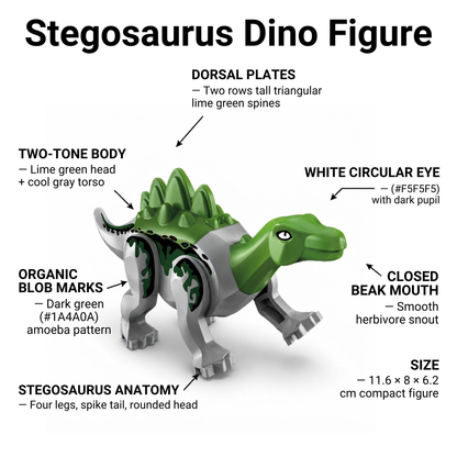Single Dinosaur Figure Collection V