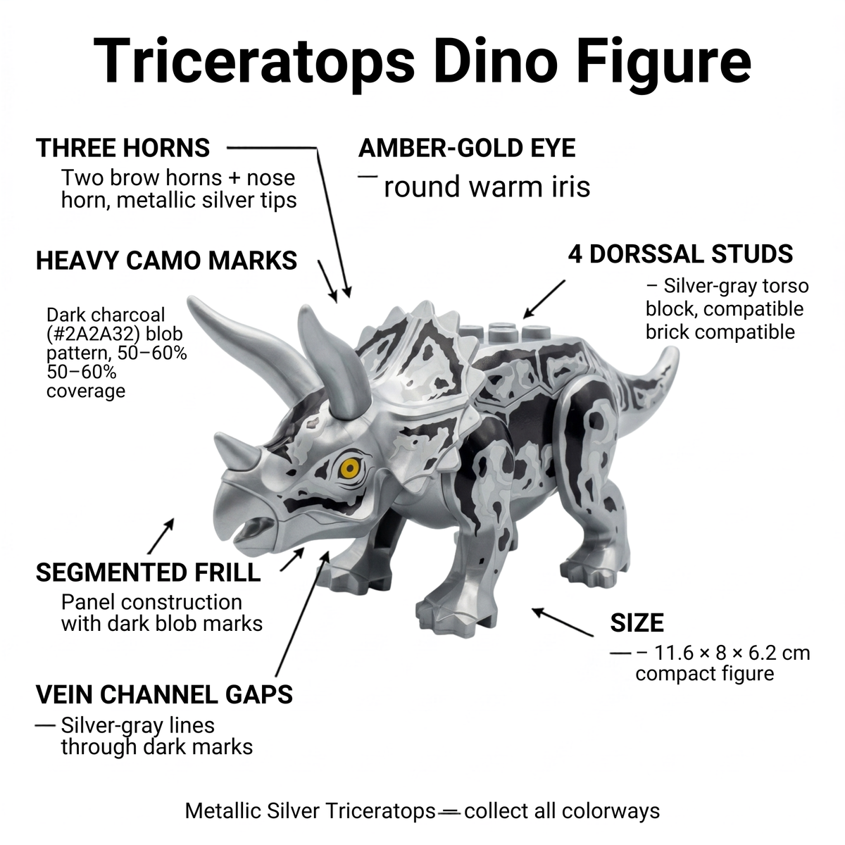 Single Dinosaur Figure Collection VI