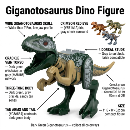 Single Dinosaur Figure Collection VII