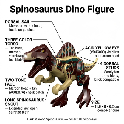 Single Dinosaur Figure Collection VII