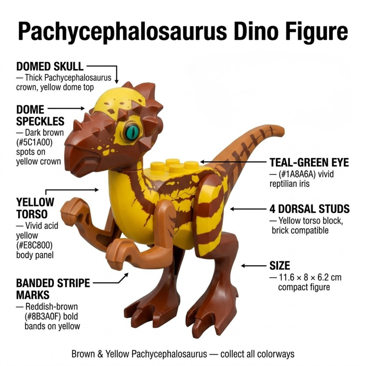 Single Dinosaur Figure Collection VII