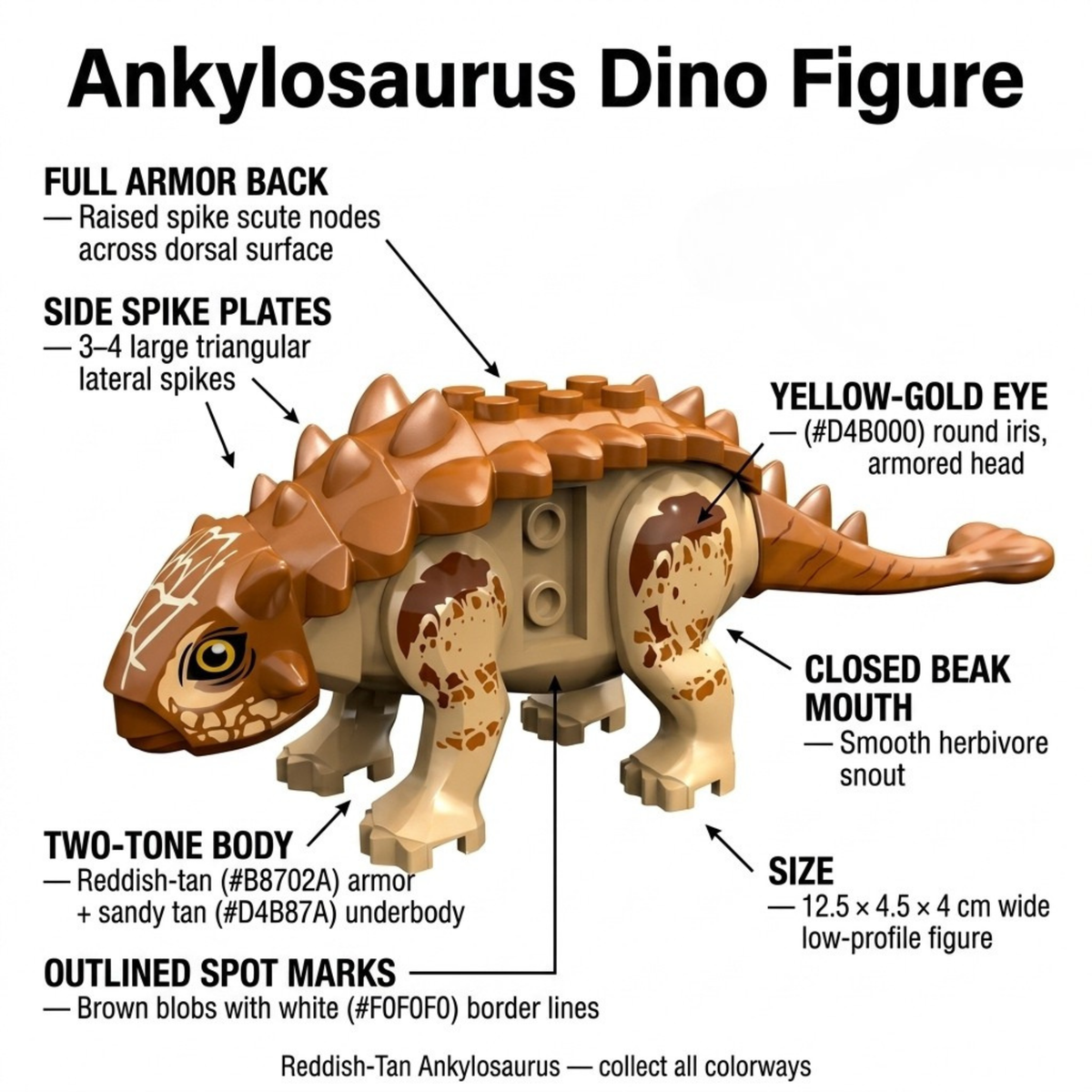 Single Dinosaur Figure Collection VIII