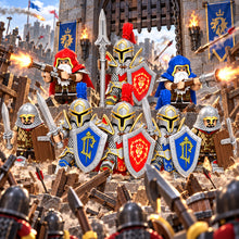 Kingdom Guard & Dwarf Militia — 8-Figure Battle Set - Brick BrosMinifigure Set