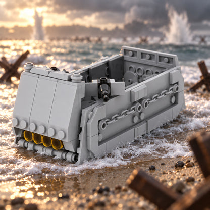 Landing Craft with Bow Ramp scene