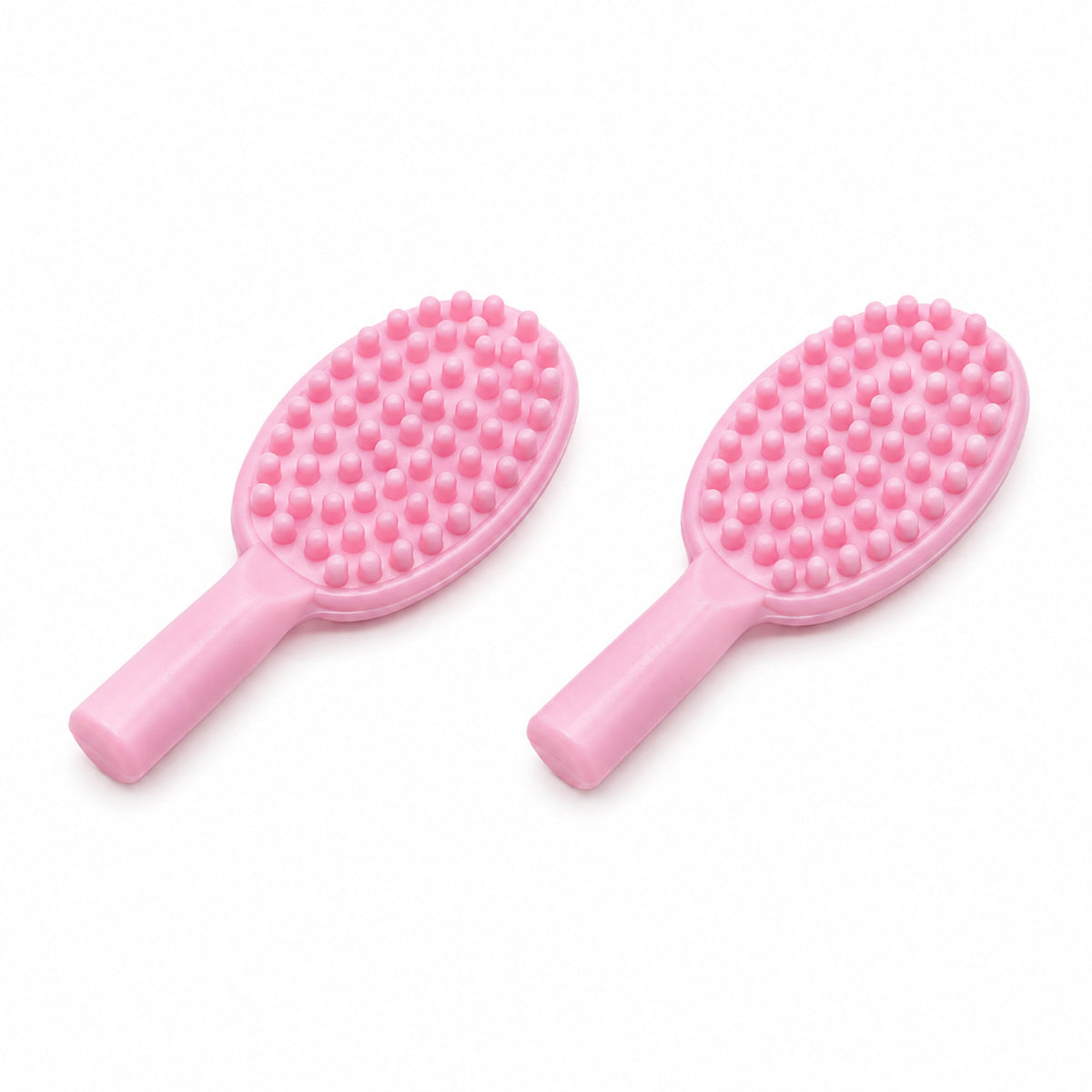 Pink Hair Brush 2-piece pack, two brushes
