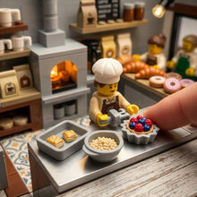 Light Gray Bakery Kitchen Accessory Sprue Minifigure
