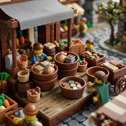 Brown Mini Basin Accessory Minifigure