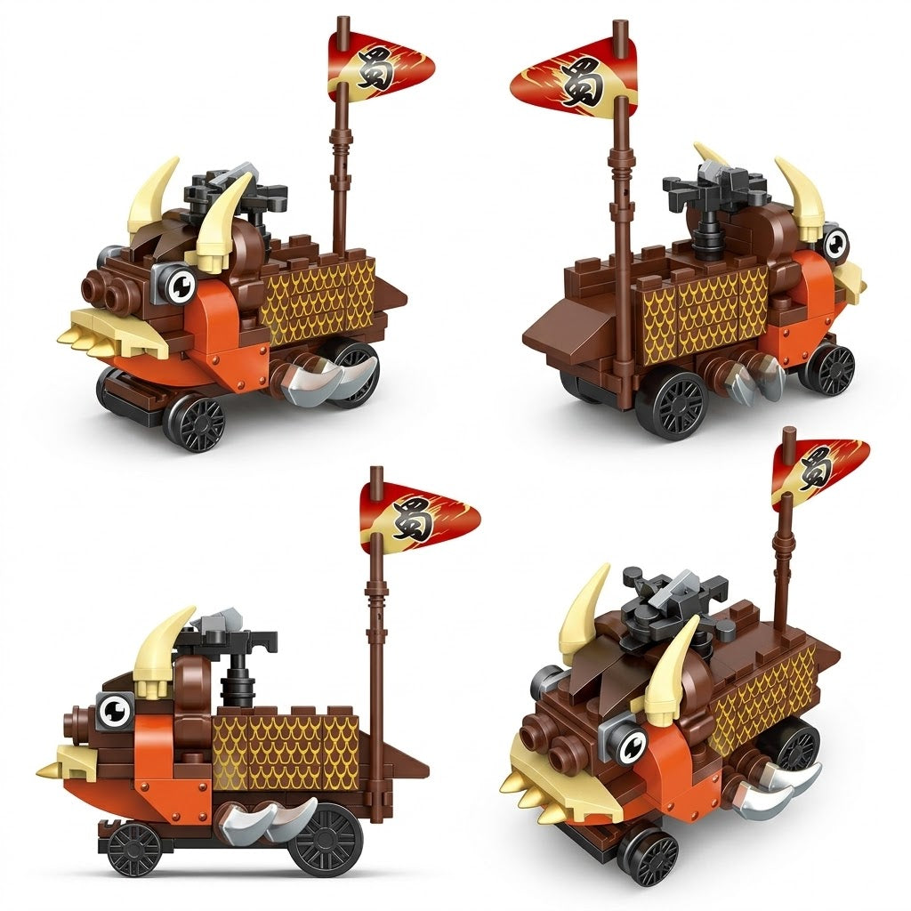 Mystical War Chariot Building Brick Set