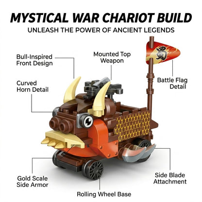 Mystical War Chariot Building Brick Set