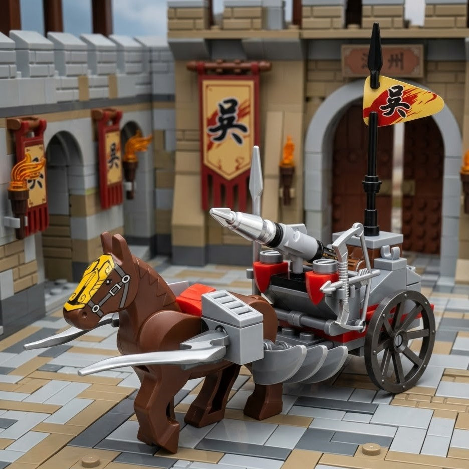 Ancient War Chariot Building Brick Set