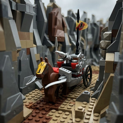 Ancient War Chariot Building Brick Set