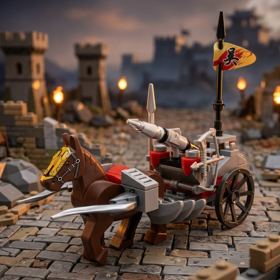Ancient War Chariot Building Brick Set