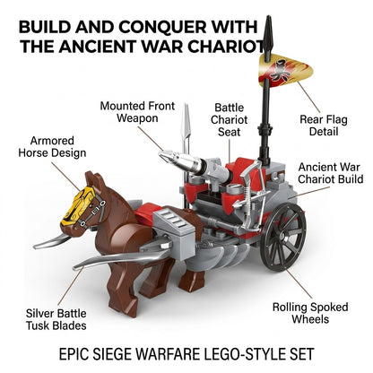 Ancient War Chariot Building Brick Set