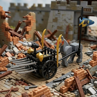 Siege Ready Ancient War Chariot Building Brick Set