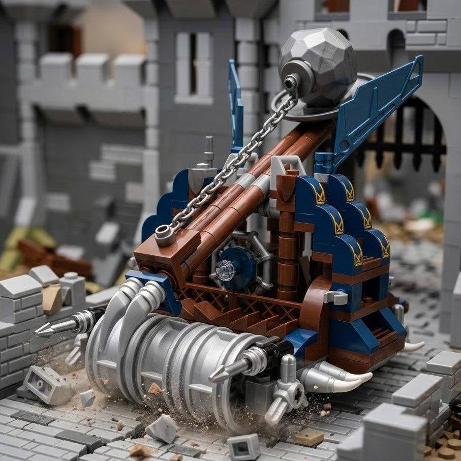 Great Siege Vehicle Building Brick Set