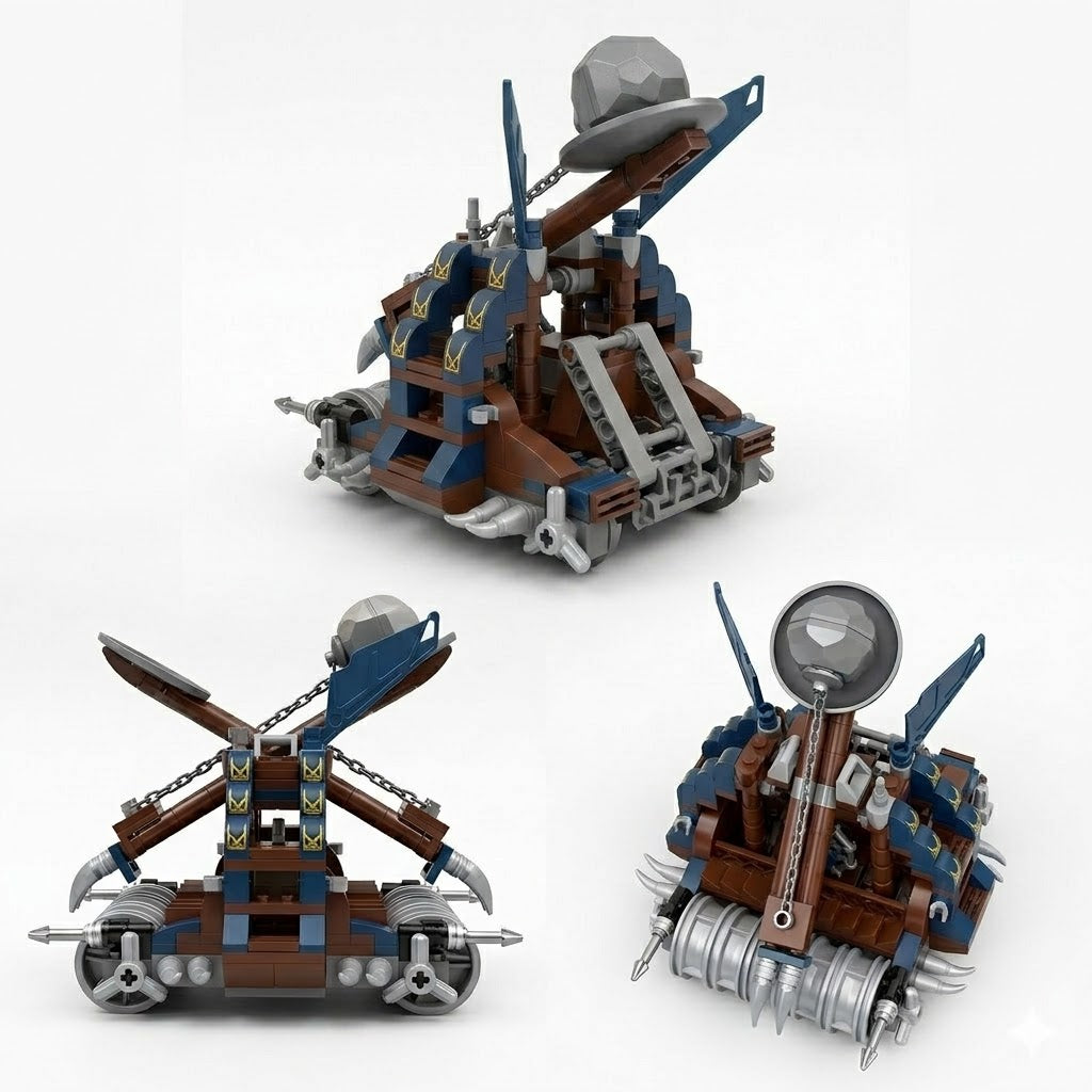 Great Siege Vehicle Building Brick Set