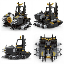 Black & Gold Heavy Assault Battle Vehicle Building Brick Set
