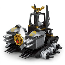 Black & Gold Heavy Assault Battle Vehicle Building Brick Set