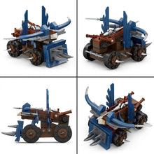 Premium Ancient Siege Chariot Building Brick Set