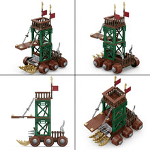 Premium Ancient Siege Tower Building Brick Set