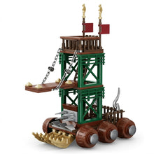 Premium Ancient Siege Tower Building Brick Set