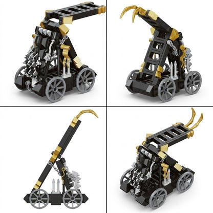 Premium Ancient Siege Ladder Building Brick Set