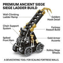 Premium Ancient Siege Ladder Building Brick Set
