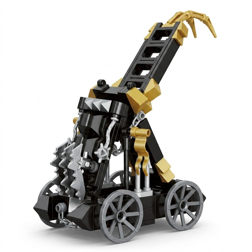 Premium Ancient Siege Ladder Building Brick Set