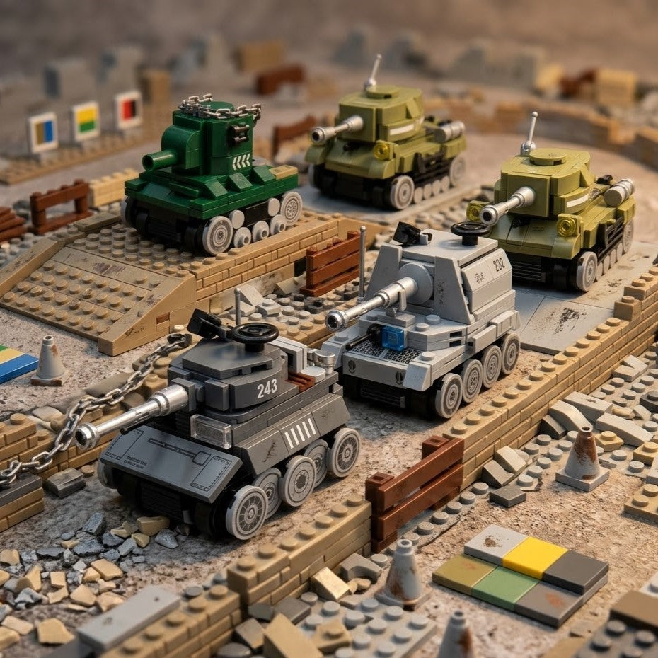 Ultimate Mini Armored Vehicle Collection