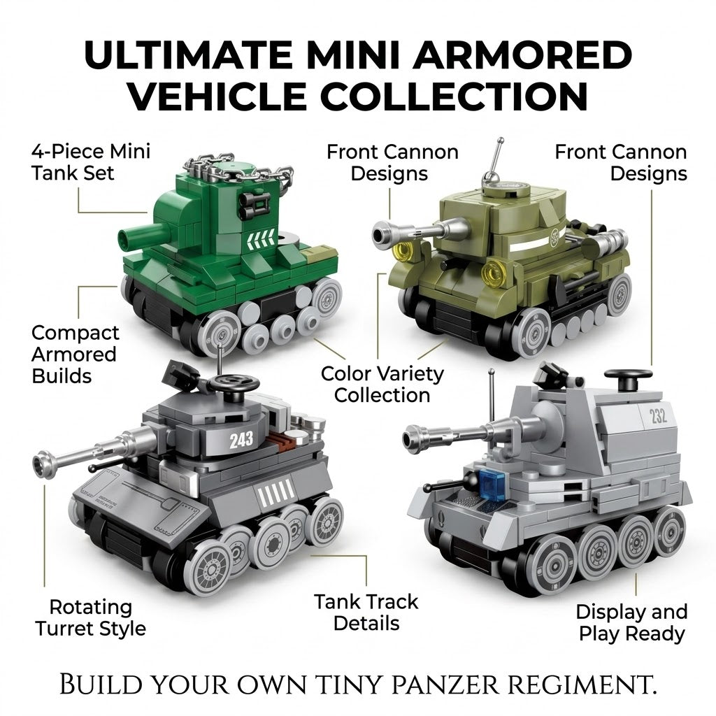 Ultimate Mini Armored Vehicle Collection
