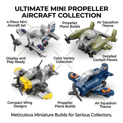 Ultimate Mini Propeller Aircraft Collection