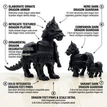 Black Armored Warhorse Minifigure Accessory II